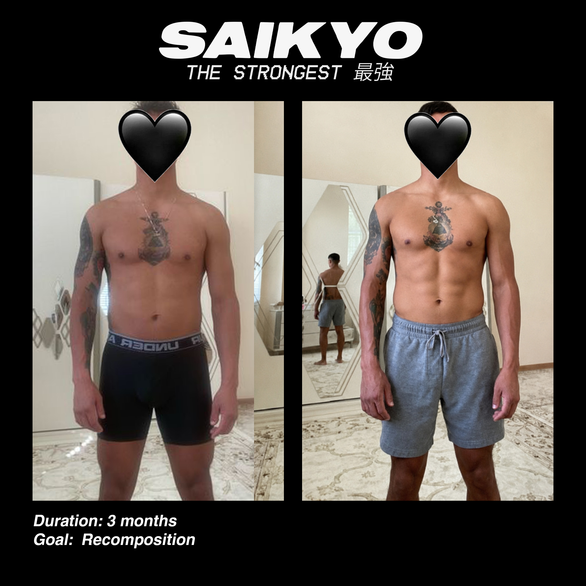 SAIKYŌ client transformation 23